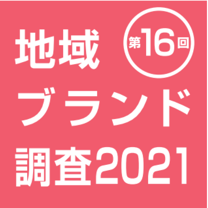 都道府県魅力度ランキング（地域ブランド調査2021）